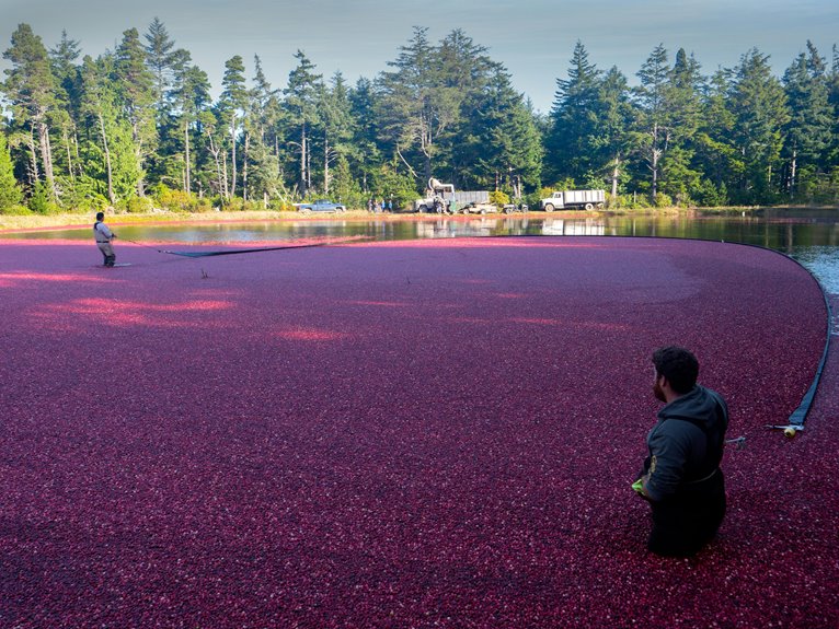 cranberry fresh harvest timing